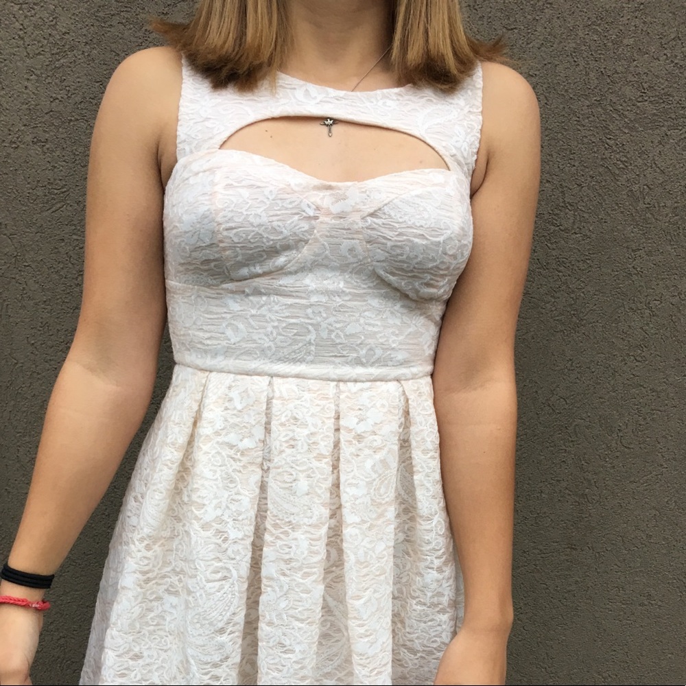 White Formal Dress